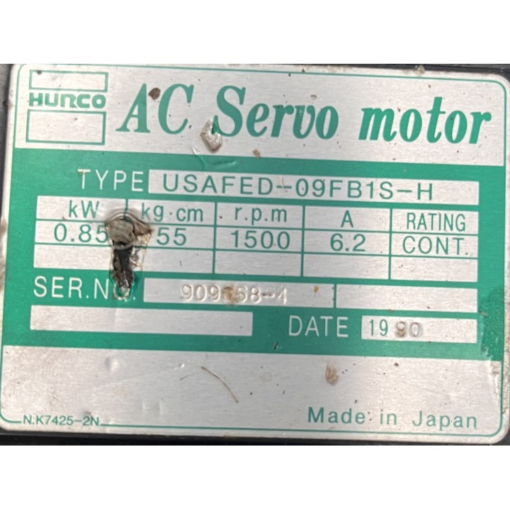 HURCO USAFED-09FB1S-H