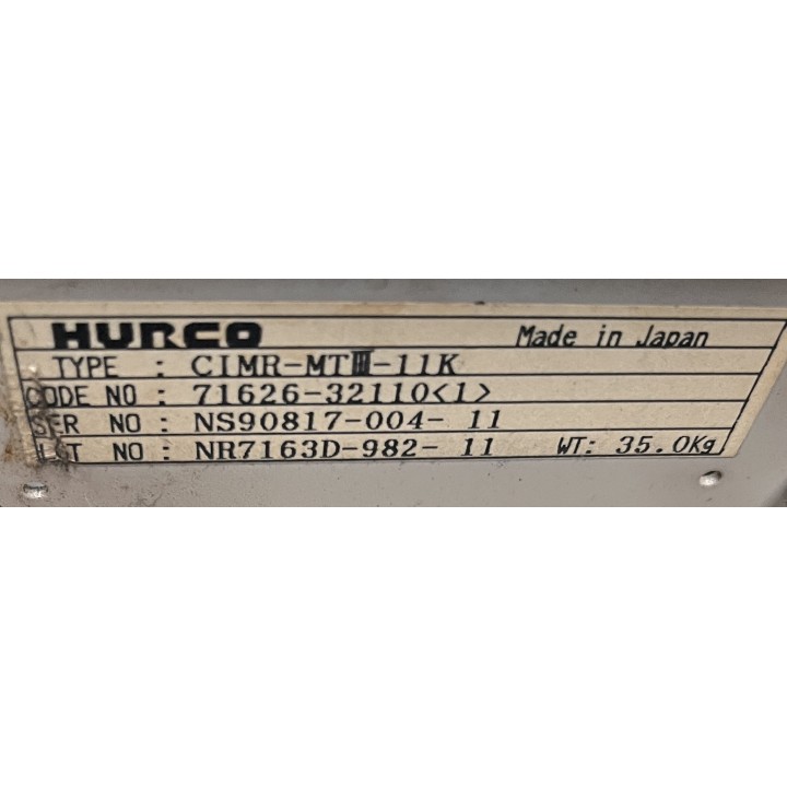 Variateur de broche HURCO YASKAWA CIMR-MTIII-11K