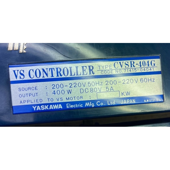 YASKAWA CVSR-404G