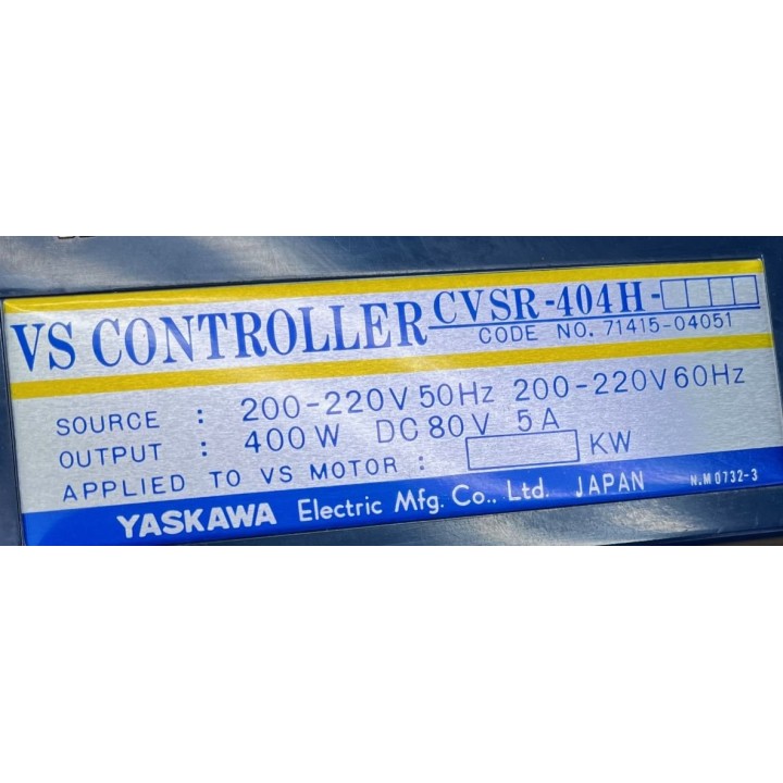 Variateur YASKAWA CVSR-404H