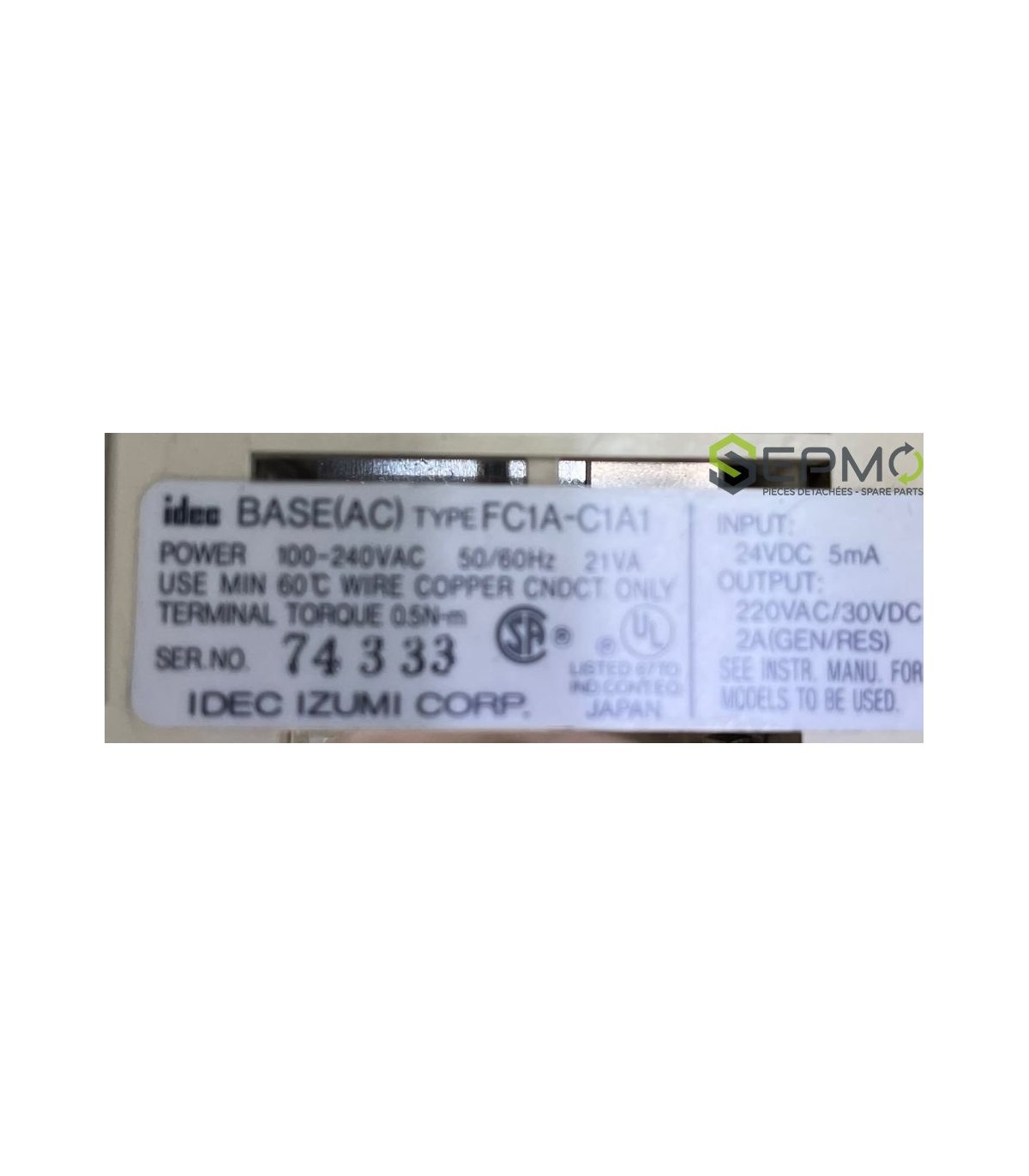 Idec Module Module IDEC FC1A-C1A1