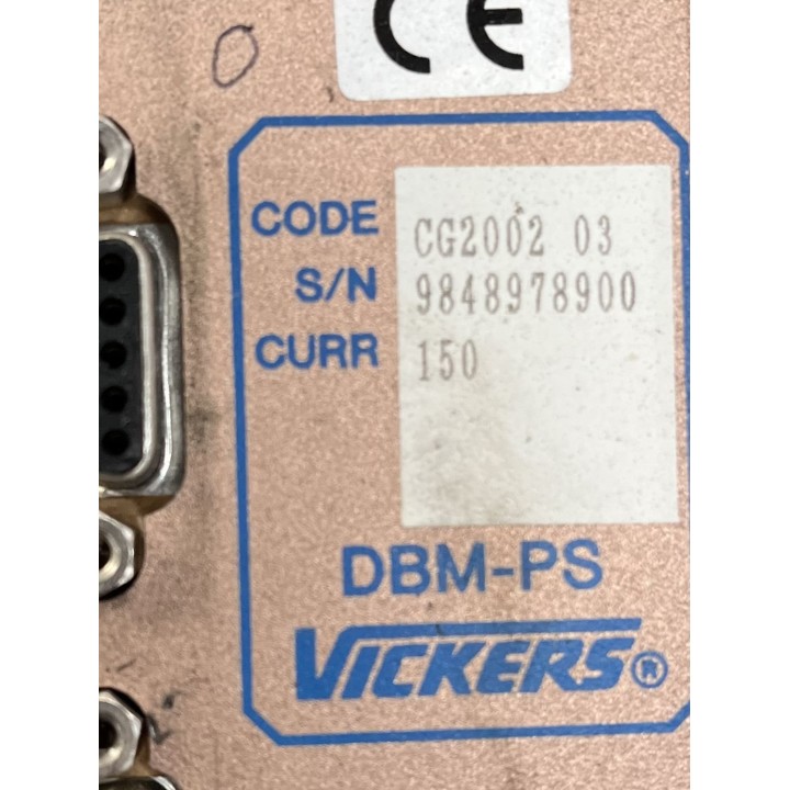 VICKERS DBM-PS VICKERS CG2002 03
