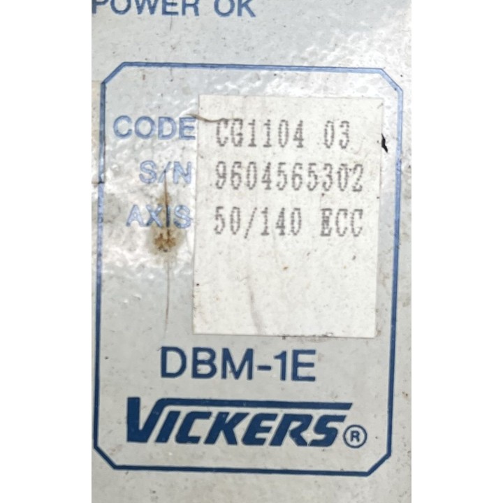Variateur VICKERS DBM-1E VICKERS CG1104 03