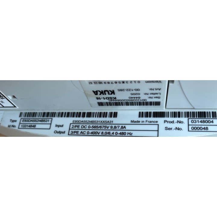 Variateur KUKA E93da552i4b531