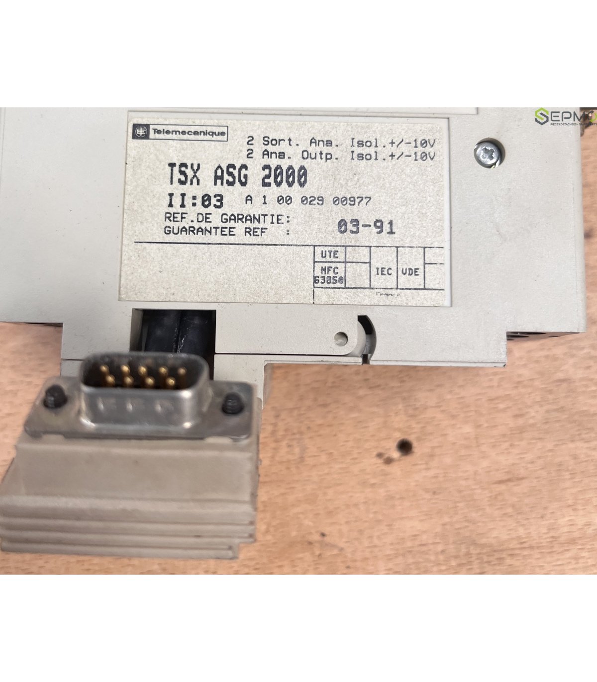 Module De Sortie Analogique Telemecanique TSX AST 200 - 2 Sorties - Occasion Fonctionnel