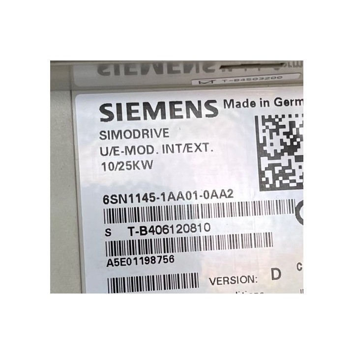 Alimentation 10/25KW SIEMENS 6SN1145-1AA01-0AA2