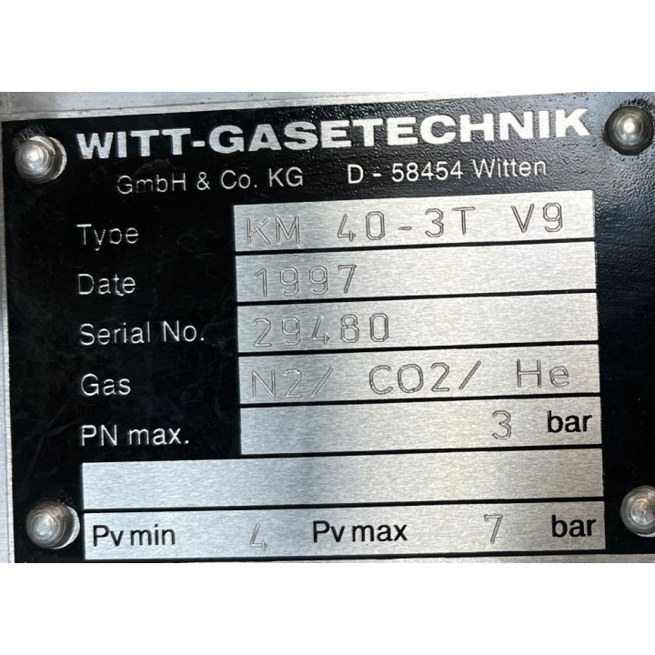 WITT-GASETECHNIK KM 40-3T V9 TRUMPF