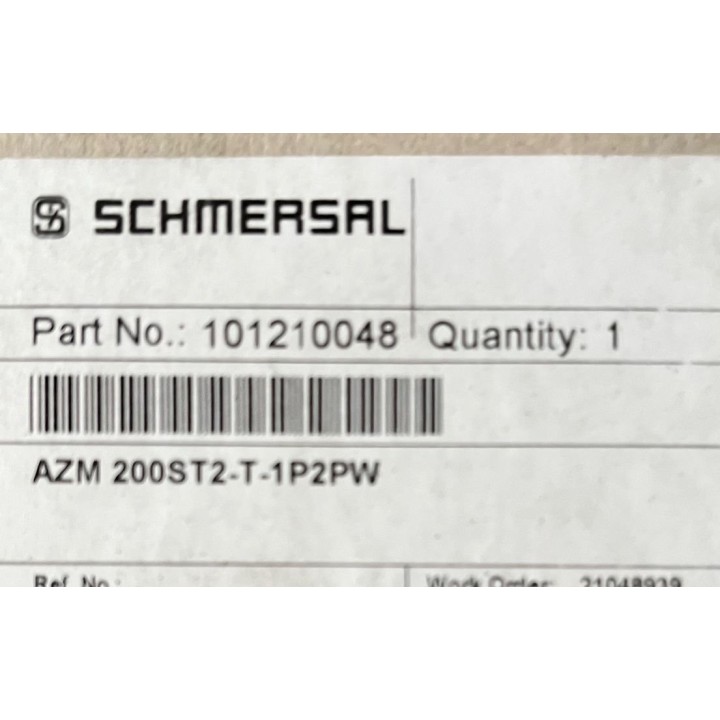 SCHMERSAL AZM 200ST2-T-1P2PW