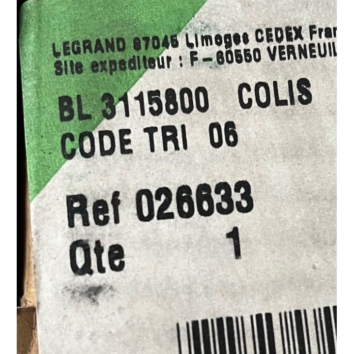 Interrupteur LEGRAND 026633