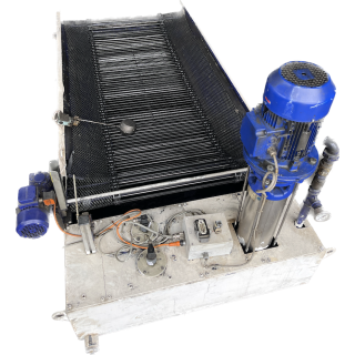 Bac de filtration Monnet avec pompe KSB