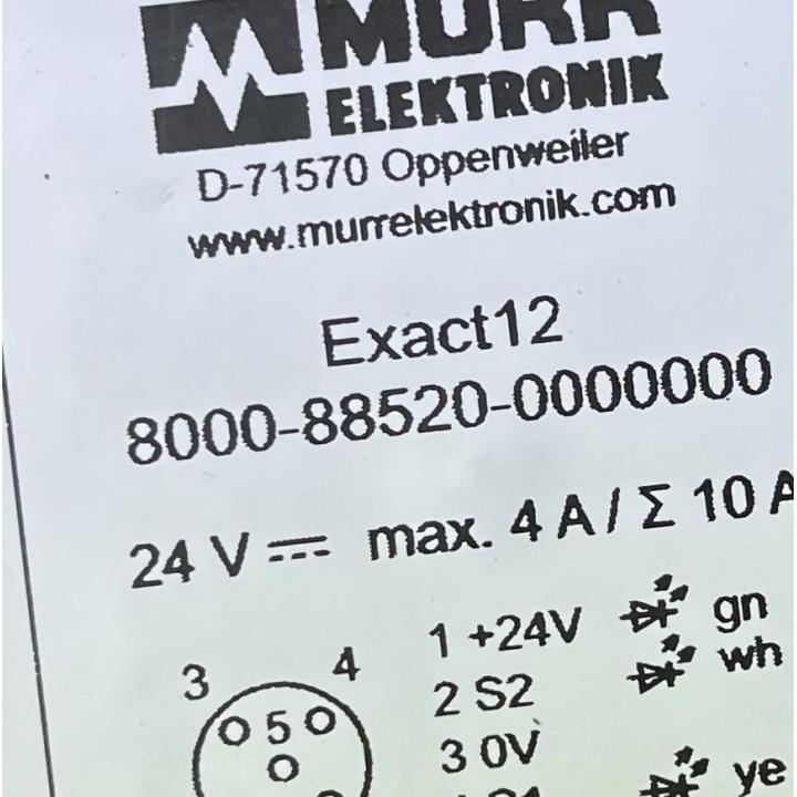 MURR ELEKTRONIK Exact12 8000-88520-0000000