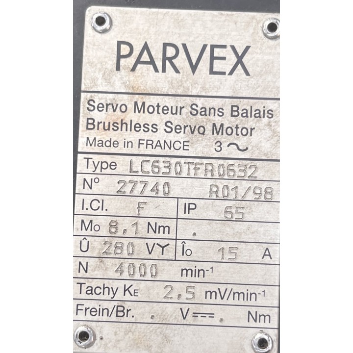 Moteur Parvex LC630TFR0632