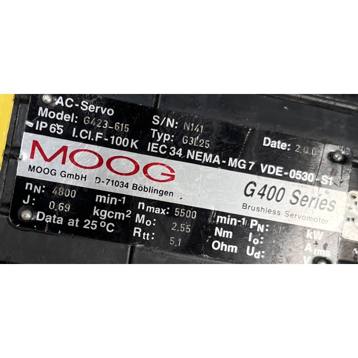 Moteur MOOG G423-615 G3L25