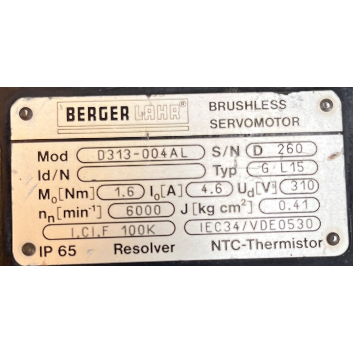 Moteur BERGER LAHR D313-004AL