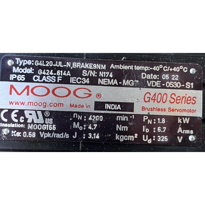 Moteur MOOG G424-614A