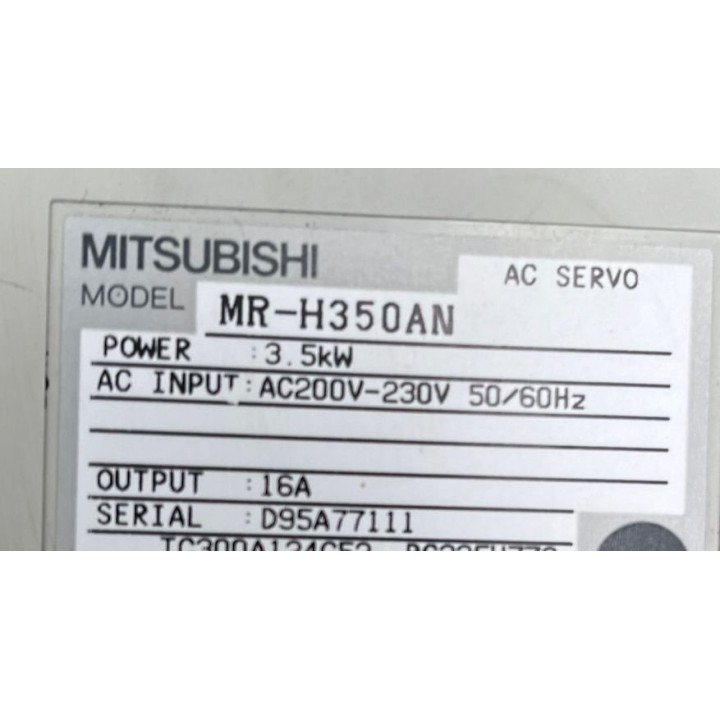 MITSUBISHI MR-H350AN ac servo
