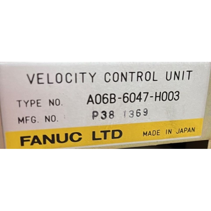 FANUC A06B-6047-H003 Inverter DC