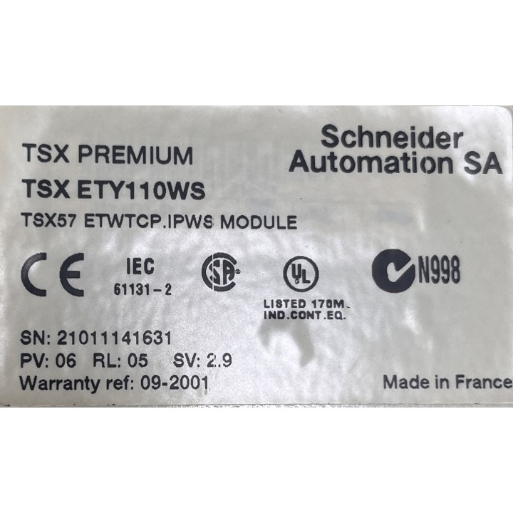 Schneider-Electric TSXETY110WS