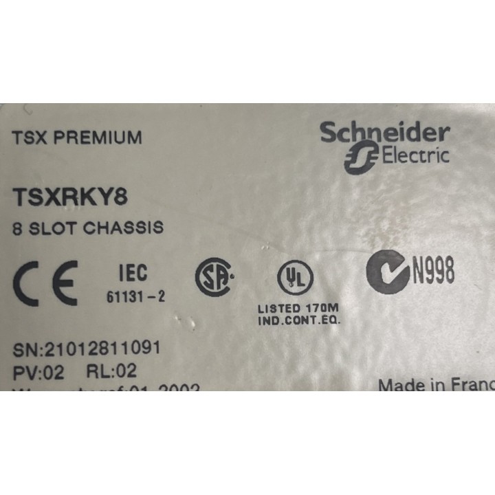 Châssis 8 slots SCHNEIDER Electric TSXRKY8