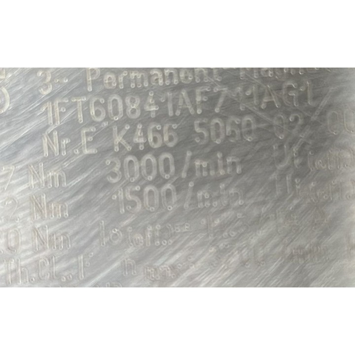 Moteur SIEMENS 1FT6084-1AF71-1AG1