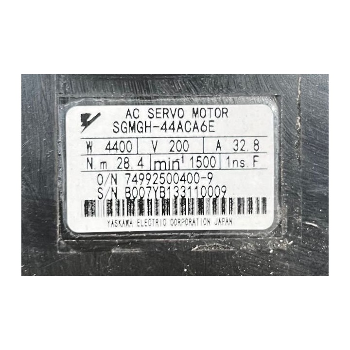 moteur yaskawa SGMGH-44ACA6E