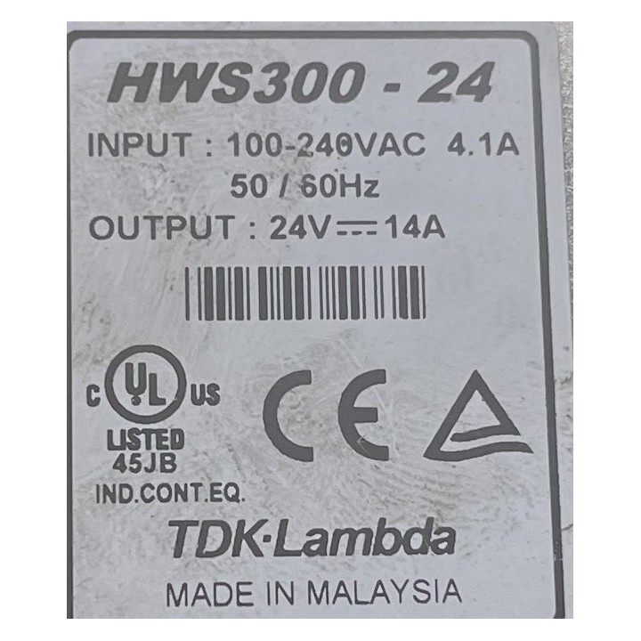 Alimentation TDK-Lambda HWS300-24