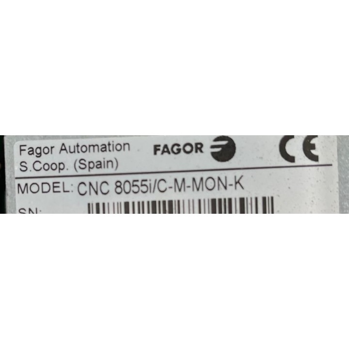 Pupitre FAGOR CNC 8055i/C-M-MON-K FAGOR UC 8055i/C