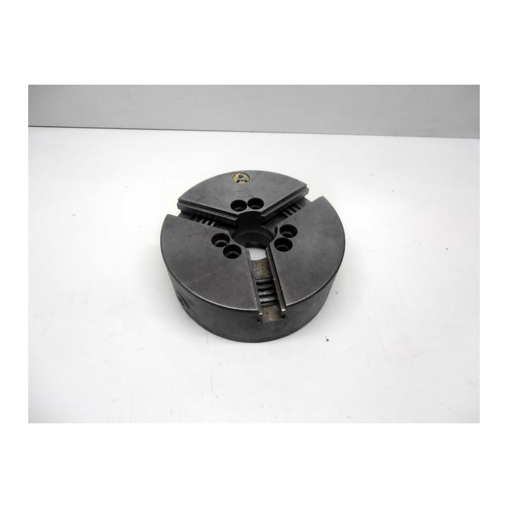 Mandril de 3 mordazas de 215 mm de diámetro con placa falsa
