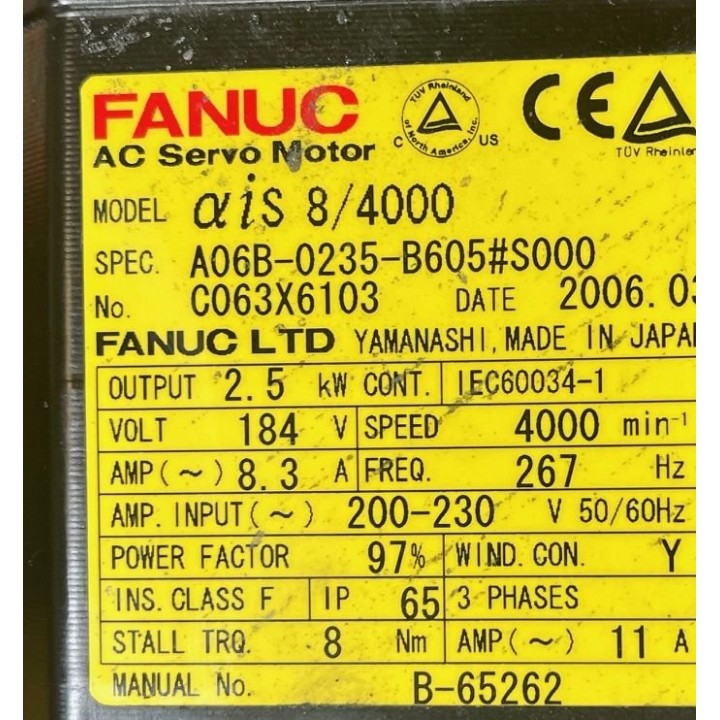 FANUC A06B-0235-B605