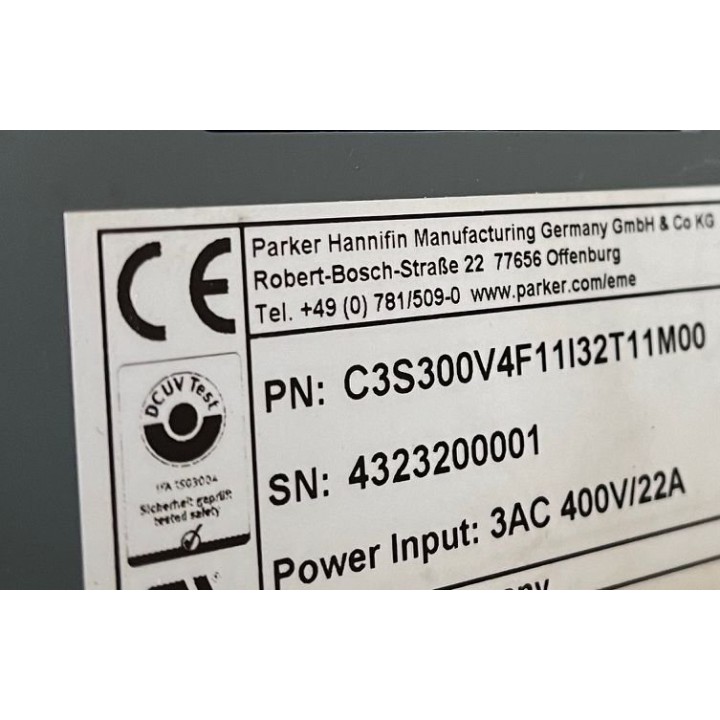 Variateur PARKER C3S300V4F11I32T11M00