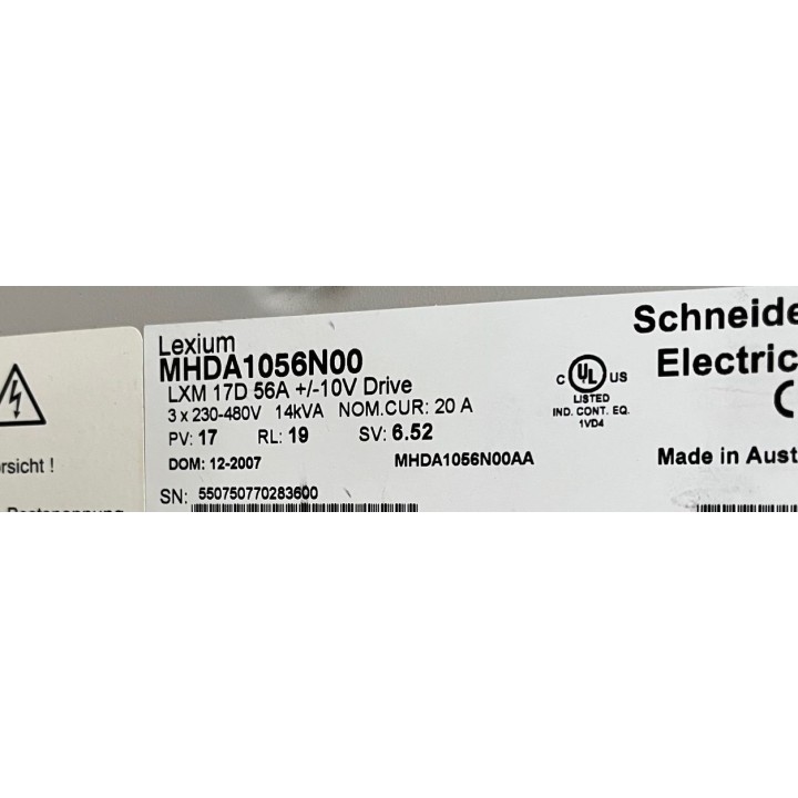 Variateur LEXIUM SCHNEIDER MHDA1056N00