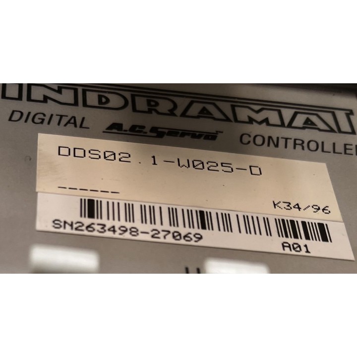 Indramat DDS02.1-W025-D servo drive