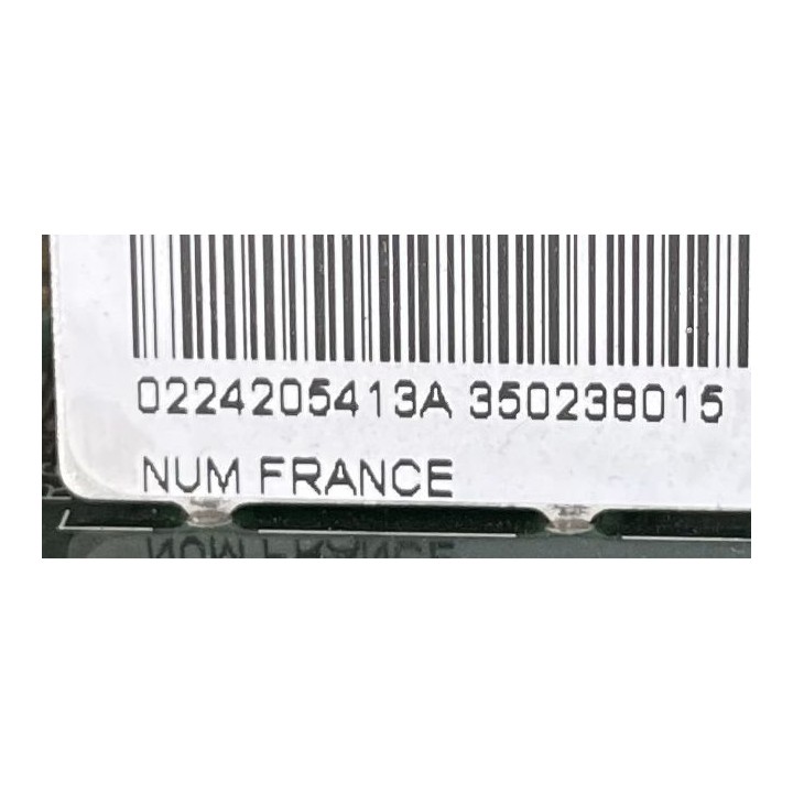Carte NUM 224205413 NUM 0224205413