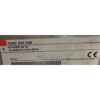 NUM 0282205590 alimentation 60W 0282 205 590