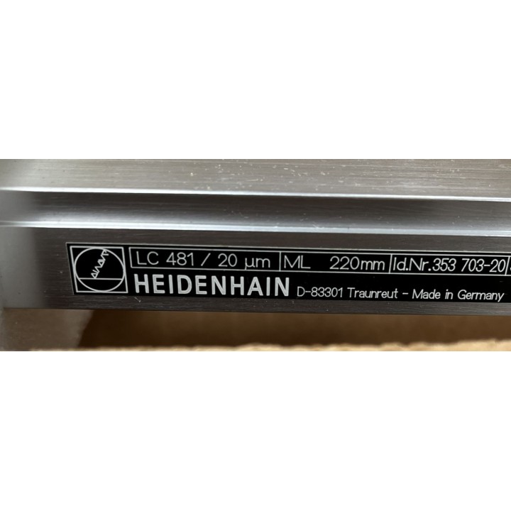 Règle de mesure HEIDENHAIN LC 481/20μm ML 220 mm ID 353 703-20