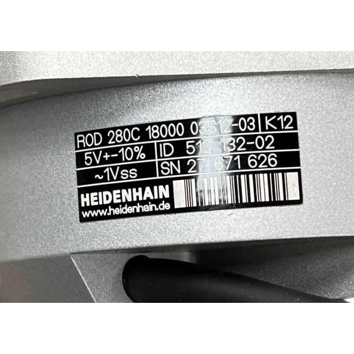 Codeur HEIDENHAIN ROD 280C 18000 03S12-03 ID 512 132-02