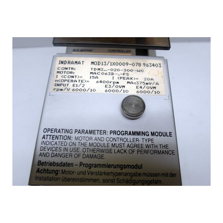 Indramat 3,2-020-300-W0 servo drive