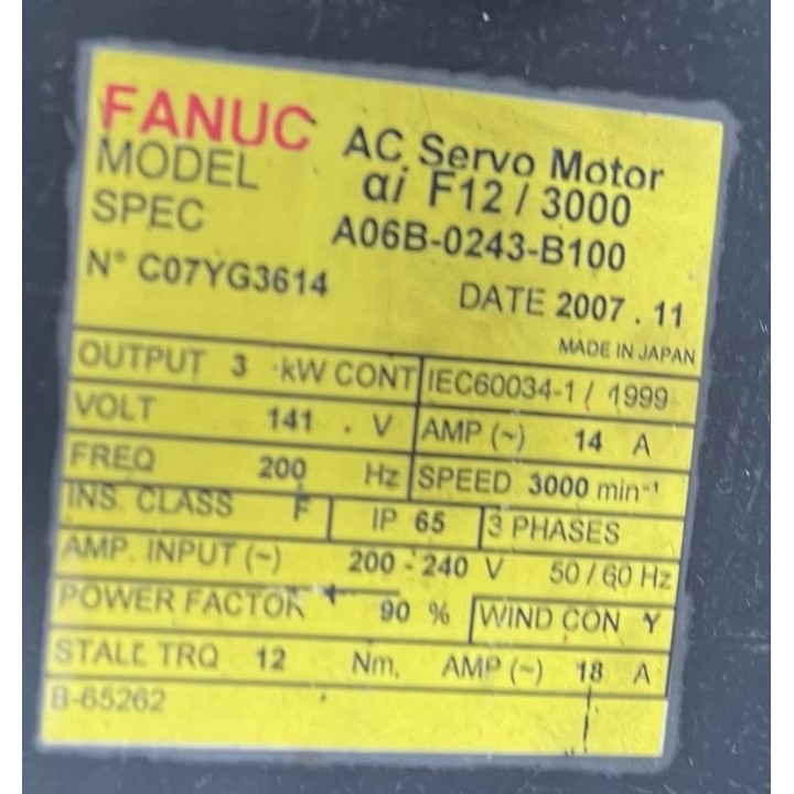 FANUC A06B-0243-B100
