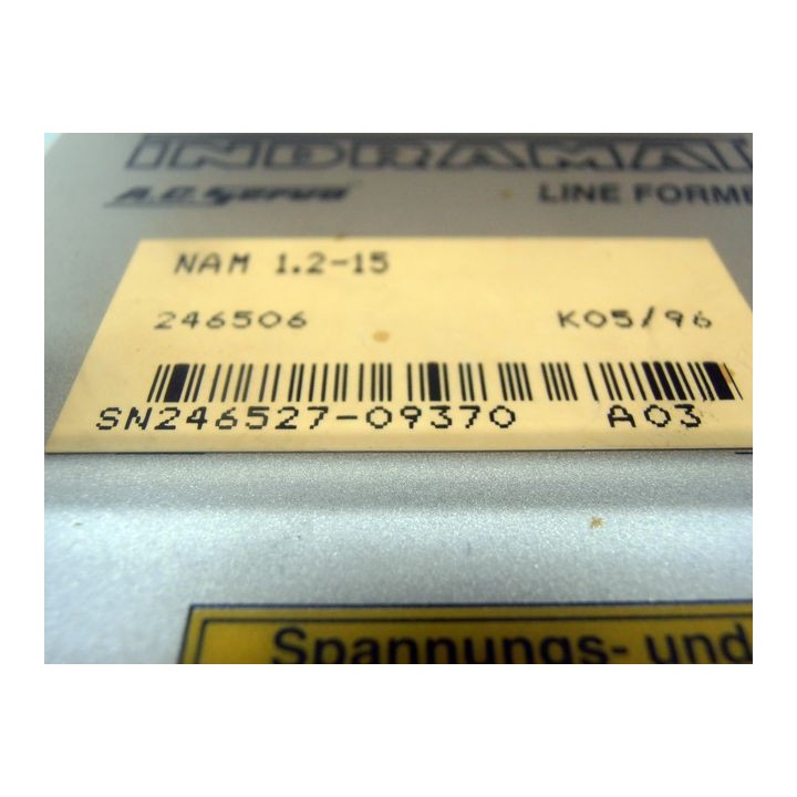 Indramat NAM 1,2-15 line former