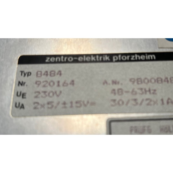 Zentro-Elektrik 8484