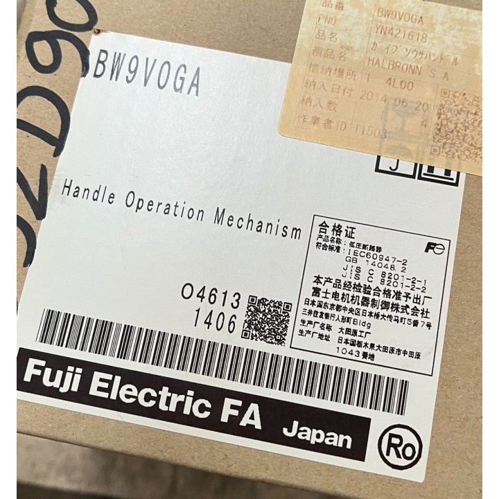 FUJI BW9V0GA handle operation mechanism