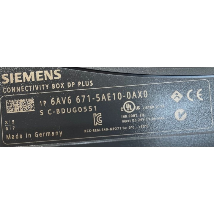 CONNECTIVITY BOX DP PLUS SIEMENS 6AV6671-5AE10-0AX0