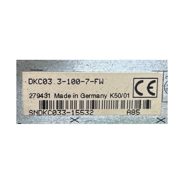 Variateur REXROTH DKC03.3-100-7-FW