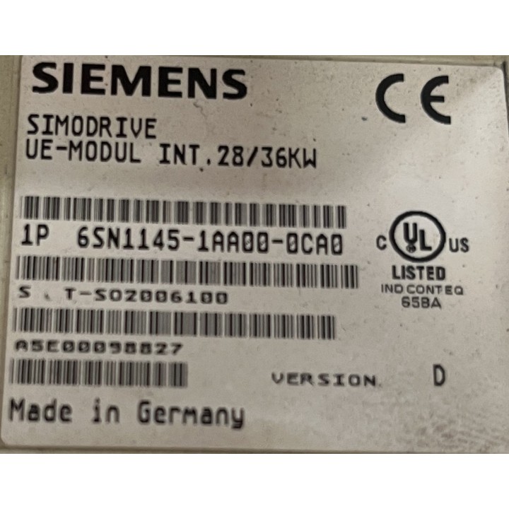 Alimentation 6SN1145-1AA00-0CA0 SIEMENS