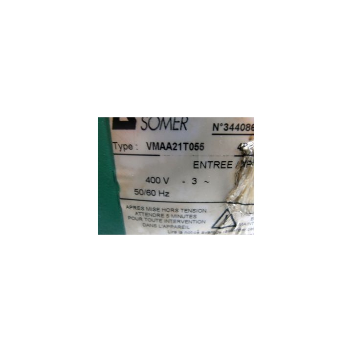 Motor Leroy Somer LS 71 L con accionamiento Leroy Somer VMAA21T055