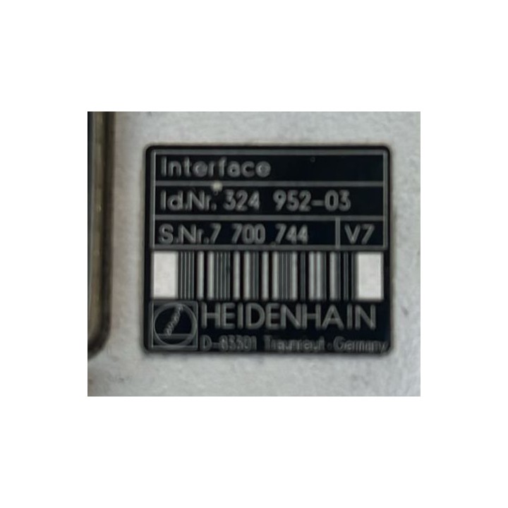 Heidenhain Interface Id.No.: 324 952-03