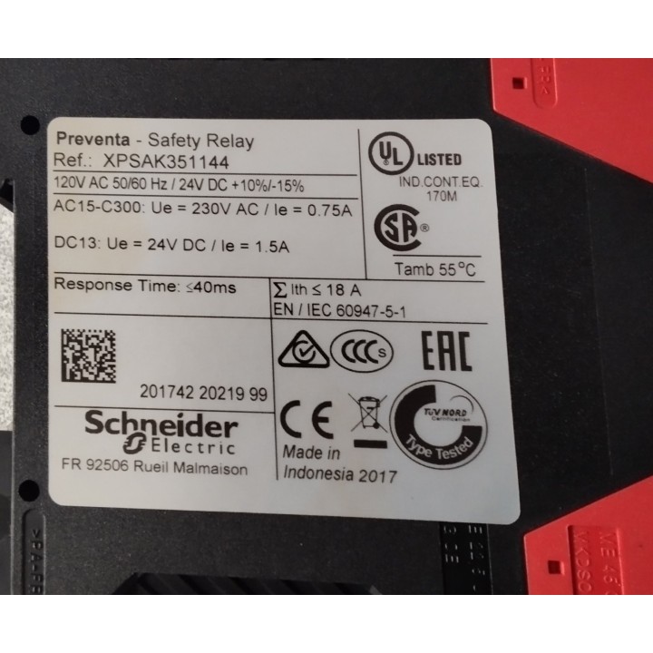 Schneider XPSAK351144