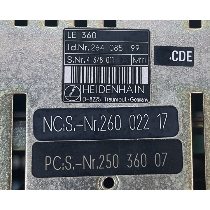 CN HEIDENHAIN LE 360C Id.Nr. 270 641 39