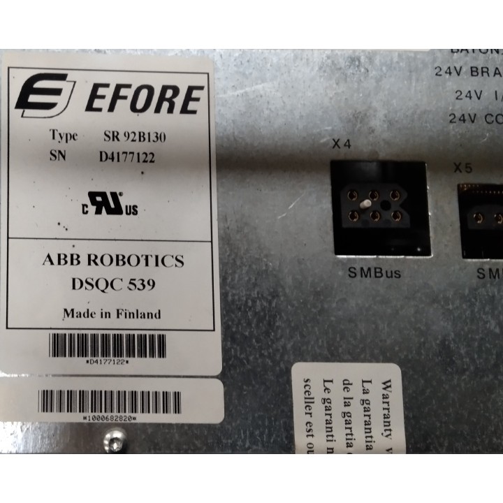 Alimentation pour robot SR 92B130