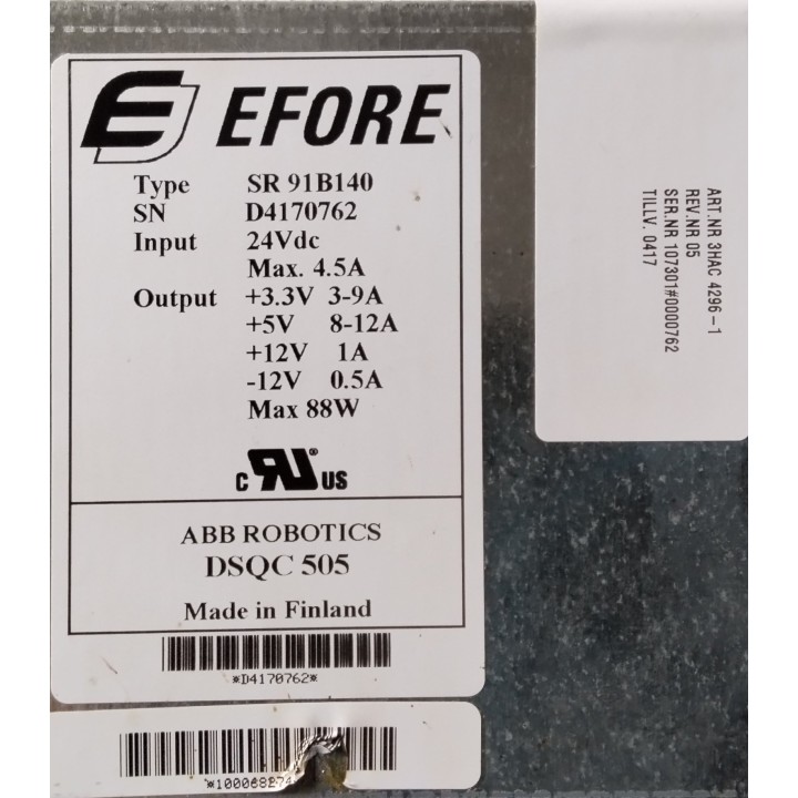 Alimentation ABB SR91B140